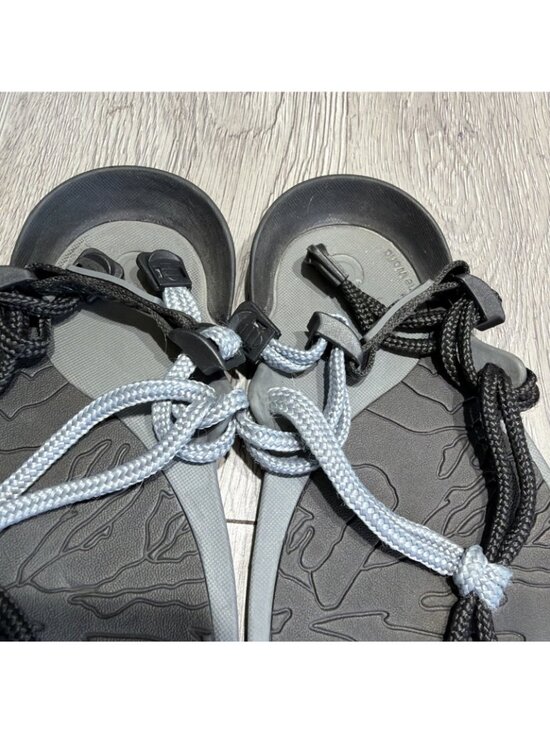 Xero Shoes Amuri Cloud Minimalist Barefoot Hiking Running Sandals M8 W9 Blk main image 6